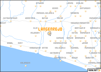 map of Langenrejo