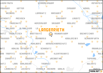 map of Langenrieth