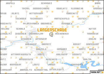 map of Langenschade