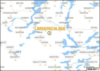 map of Langenschlage