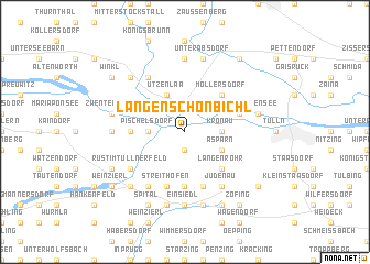 map of Langenschönbichl