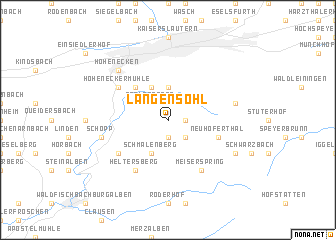 map of Langensohl