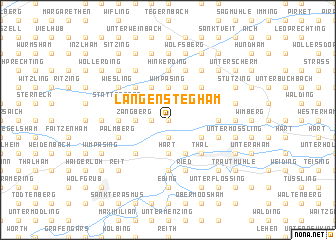 map of Langenstegham