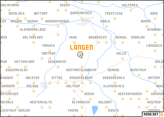 map of Langen