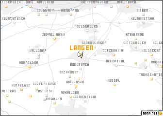 map of Langen