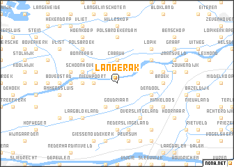 map of Langerak