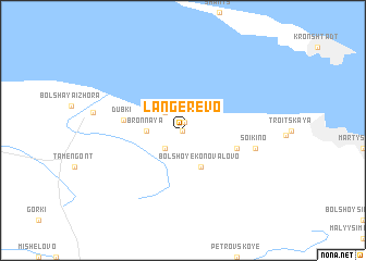 map of Langerevo