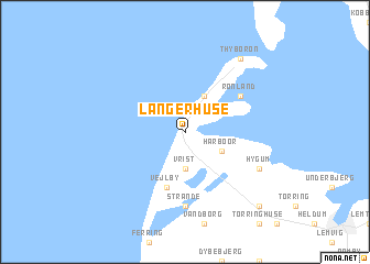 map of Langerhuse