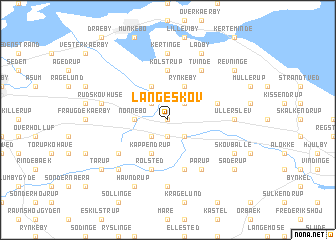 map of Langeskov