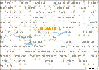 map of Langesthal