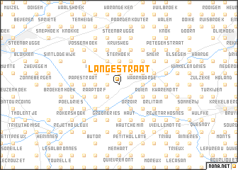 map of Langestraat