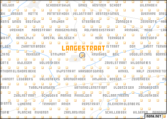 map of Langestraat