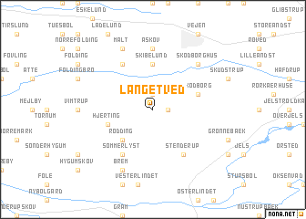 map of Langetved