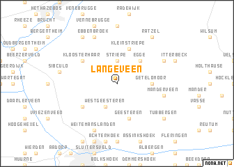 map of Langeveen