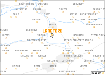 map of Langford