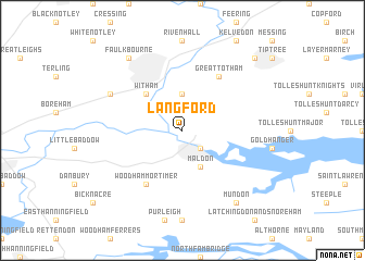 map of Langford