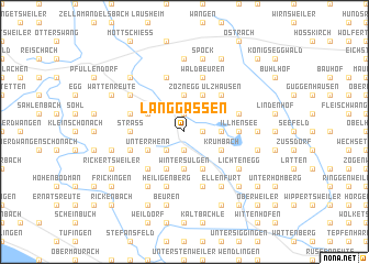 map of Langgassen