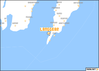 map of Langgear
