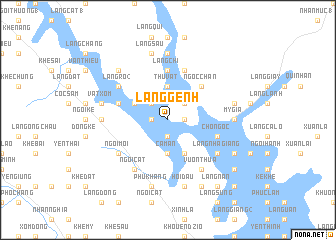 map of Làng Gênh