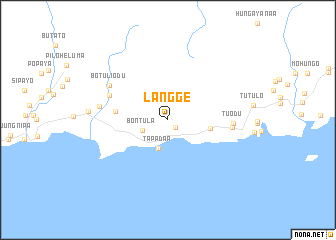 map of Langge