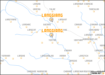 map of Làng Giáng