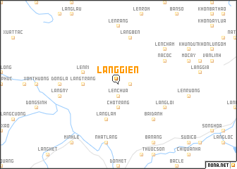 map of Làng Gien