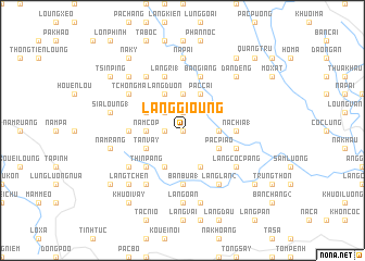 map of Làng Gioung