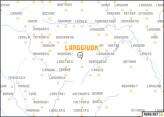 map of Làng Giuộm