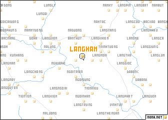 map of Làng Ham