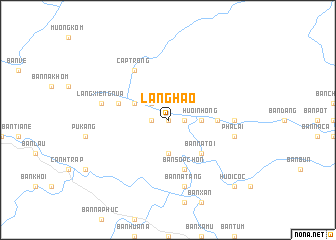 map of Làng Hao