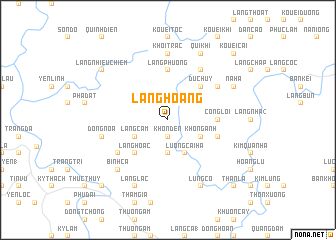 map of Làng Hoàng