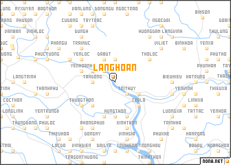 map of Làng Hoàn