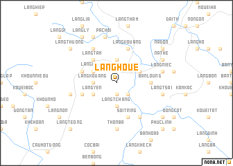 map of Làng Houe