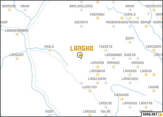 map of Làng Hô