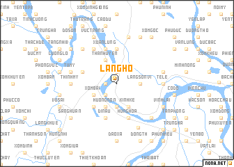 map of Lãng Hồ