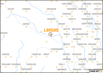 map of Làng Hồ