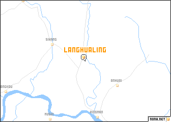 map of Langhualing