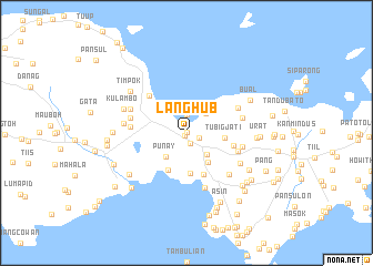 map of Langhub