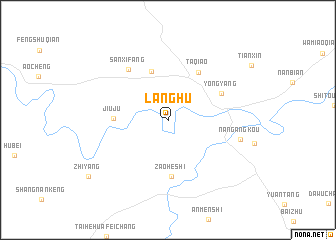 map of Langhu