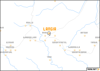 map of Langia