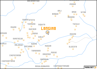 map of Langima