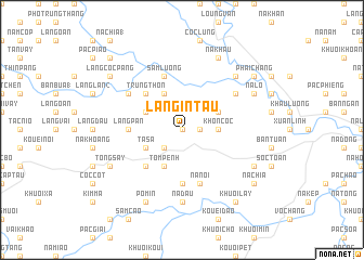 map of Lang Ỉn Tảu