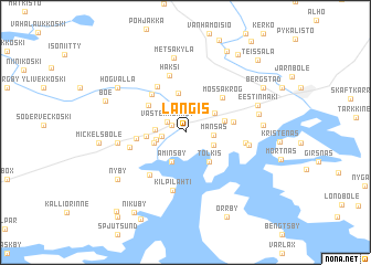 map of Langis