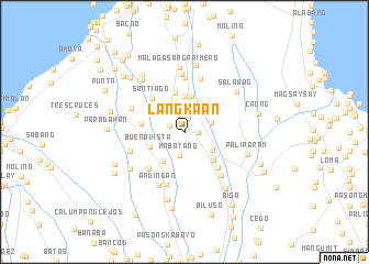 map of Langkaan