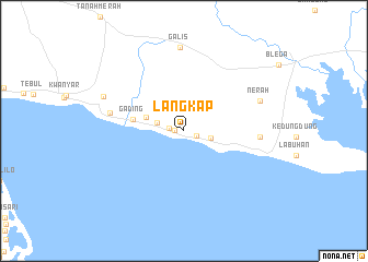 map of Langkap