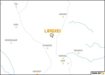 map of Langkei