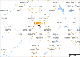 map of Làng Kè