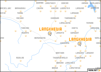 map of Làng Khê Ðịa