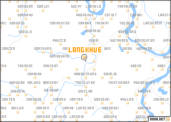 map of Lăng Khuê