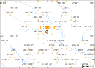 map of Làng Kim